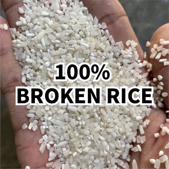 100% Broken White Rice